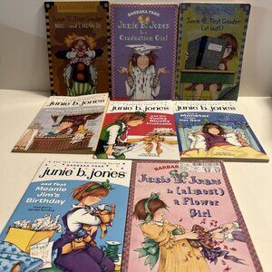 Junie B Jones book lot of 8 paperback books kids
